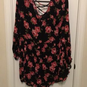 Floral design dress